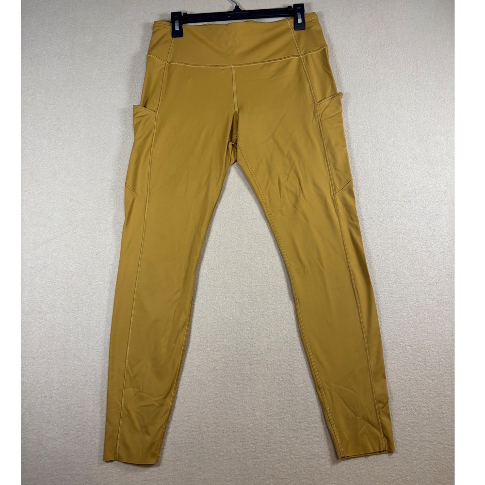 Lululemon Invigorate High-Rise Tight 25 Mustard Yellow Gold Size 12 Everlux
